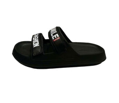 Double Strap Pellow Soft Slide