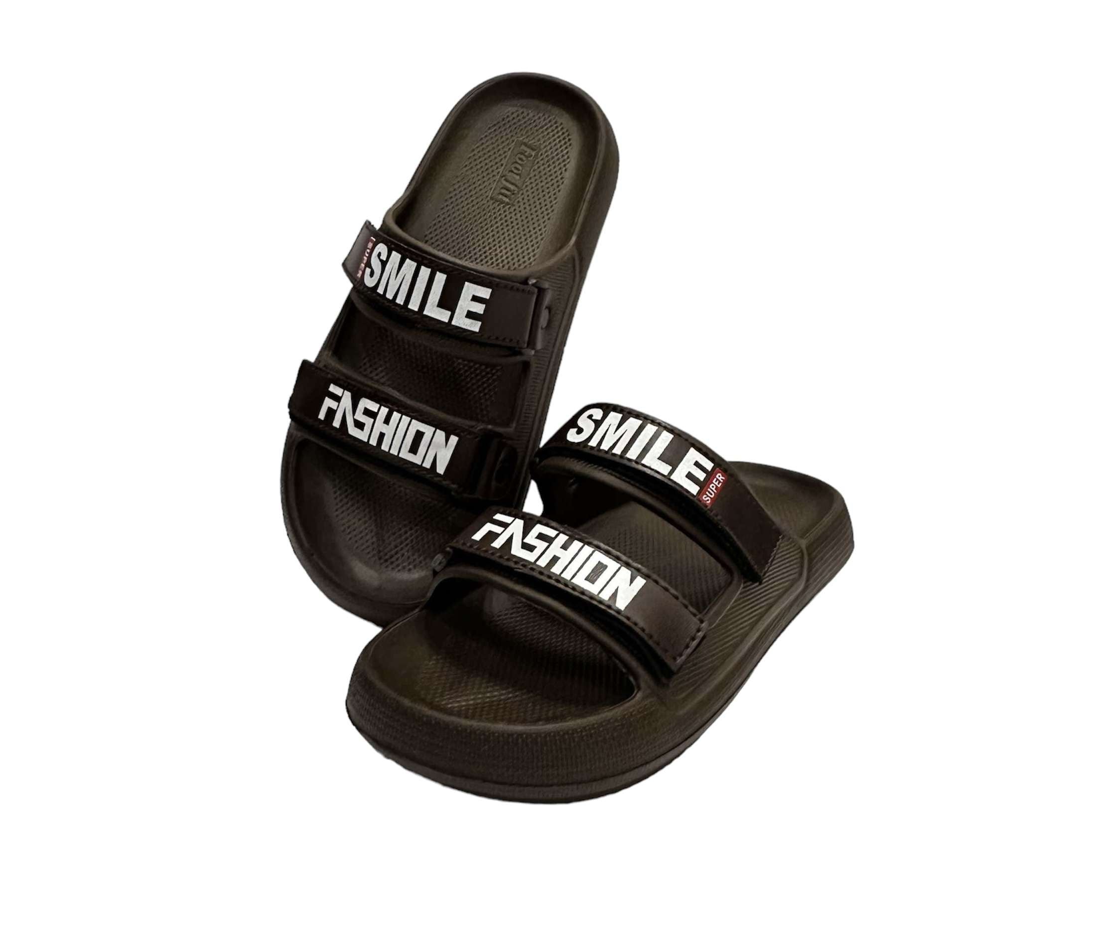 Double Strap Pellow Soft Slide